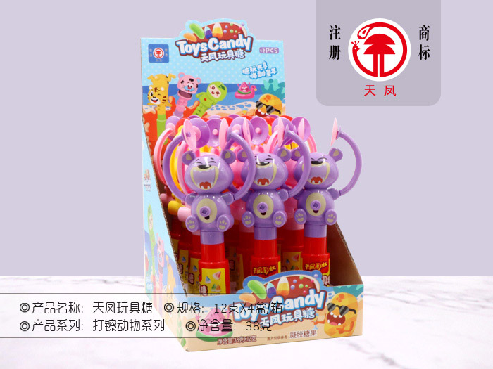 天鳳玩具糖 -打镲動物
